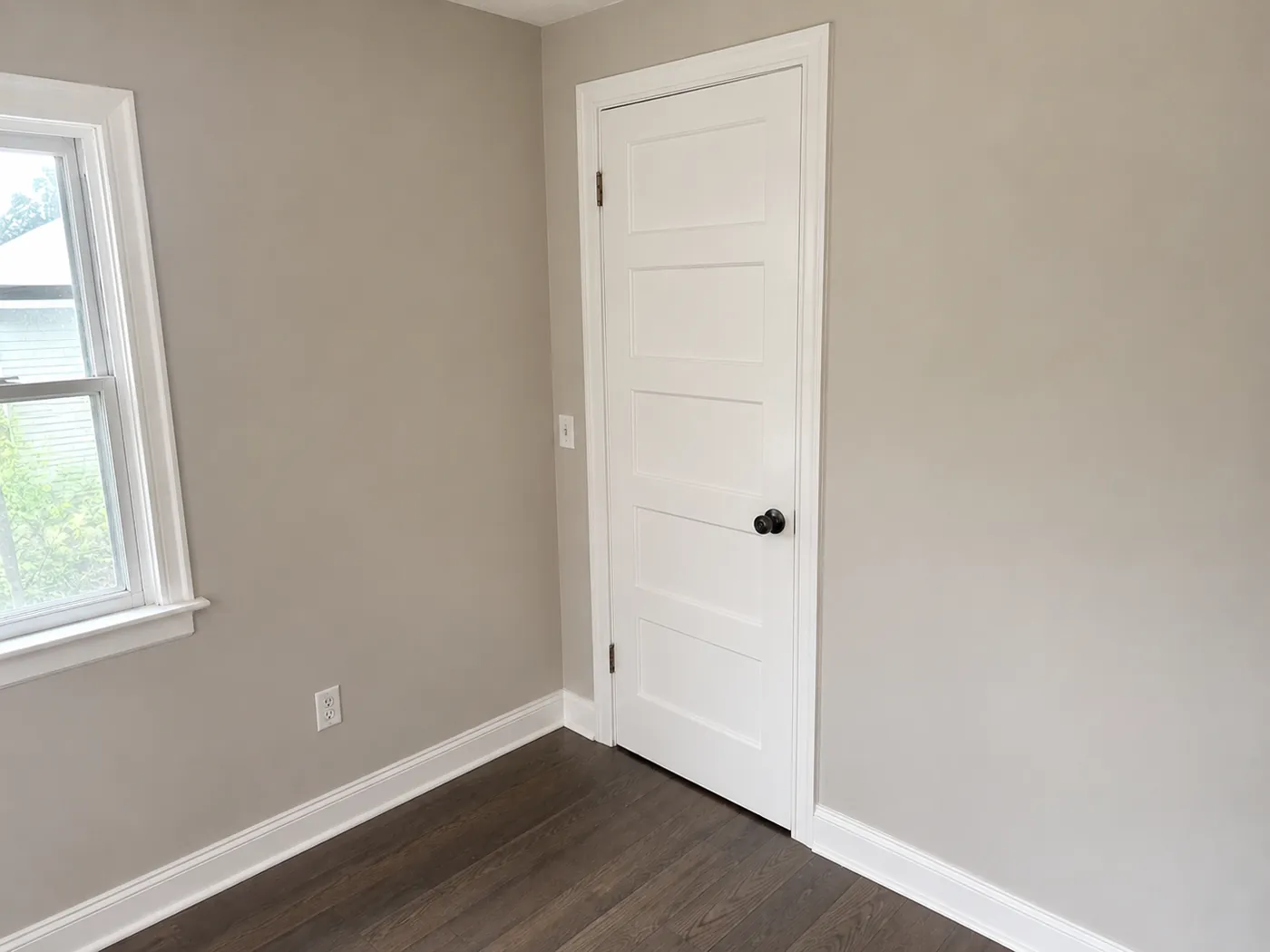 Interior doors and trim work