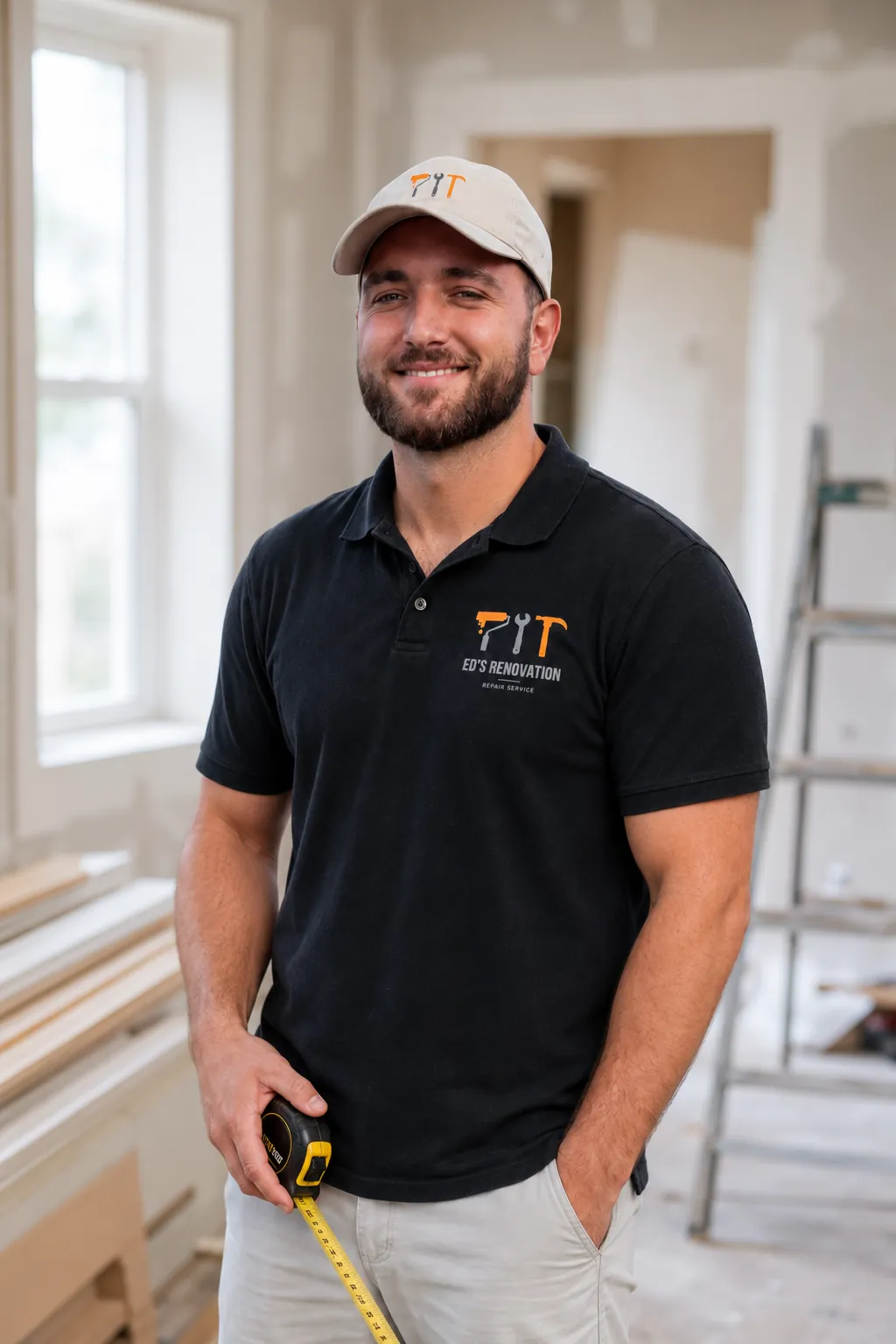Ed on a job site